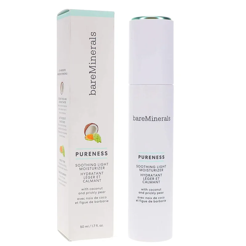 Pureness Soothing Light Moisturizer, with coconut and prickly pear