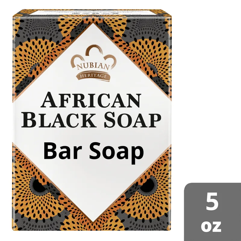 African Black Soap Bar Soap, Detoxifying & Balancing