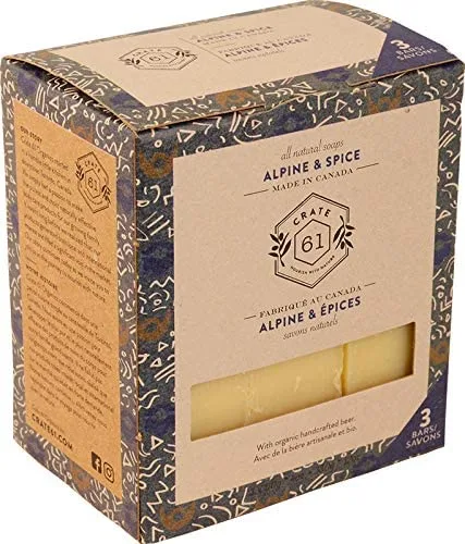 All Natural Soaps Bar, Alpine & Spice