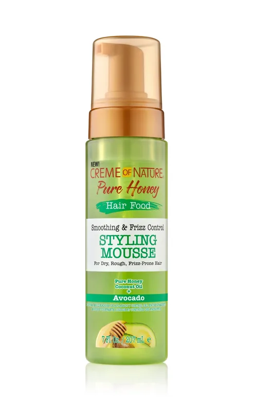 Pure Honey Hair Food Honey + Avocado Styling Mousse