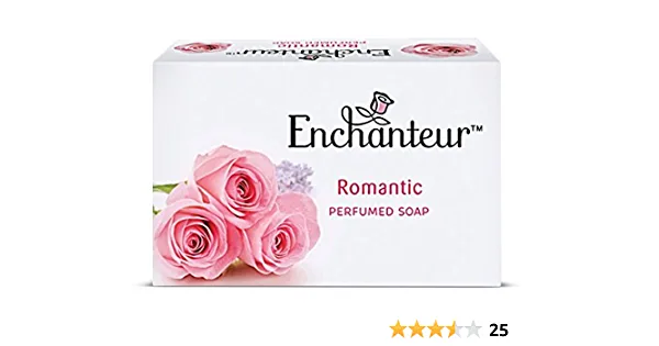 Perfumed Soap, Romantic (2018 formulation)