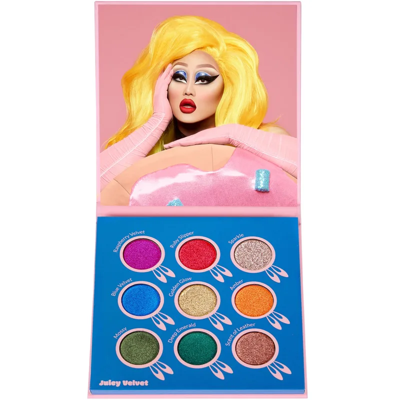 Juicy Nine Pressed Eyeshadow Palette, 03 Juicy Velvet