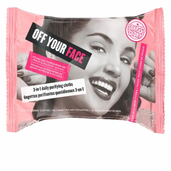 Off Your Face 3-in-1 Daily Purifying Cloths (2018 formulation)