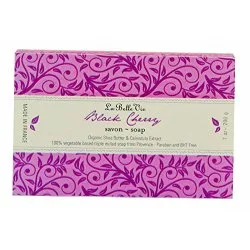 Belle Vie Black Cherry Triple Milled Soap