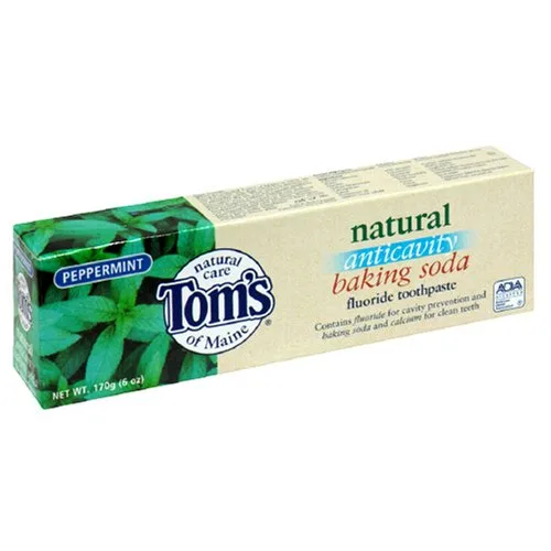 Anticavity Baking Soda Fluoride Toothpaste Peppermint