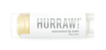 Hurraw! Essential Lip Balm, Unscented