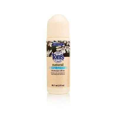 Long Lasting Natural Deodorant Roll-On, Unscented