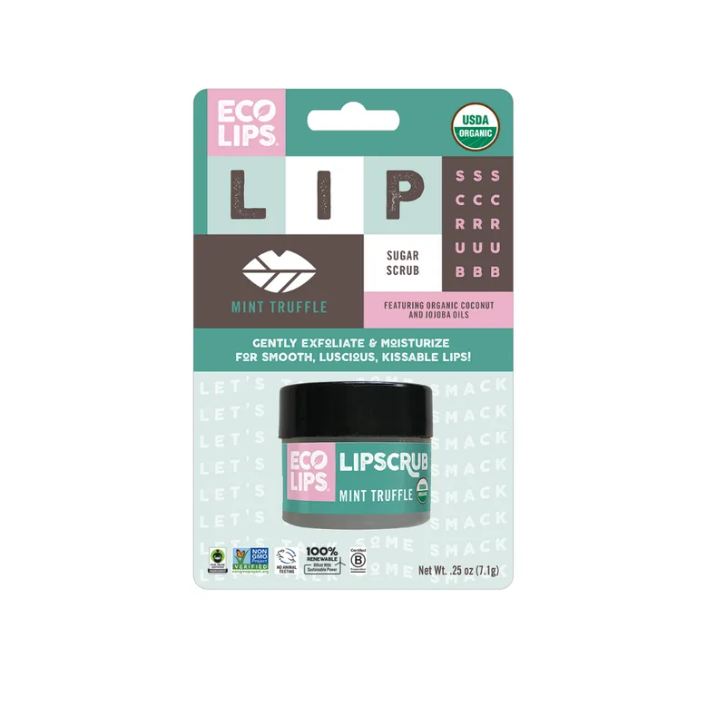 Lip Scrub, Mint (2020 formulation)
