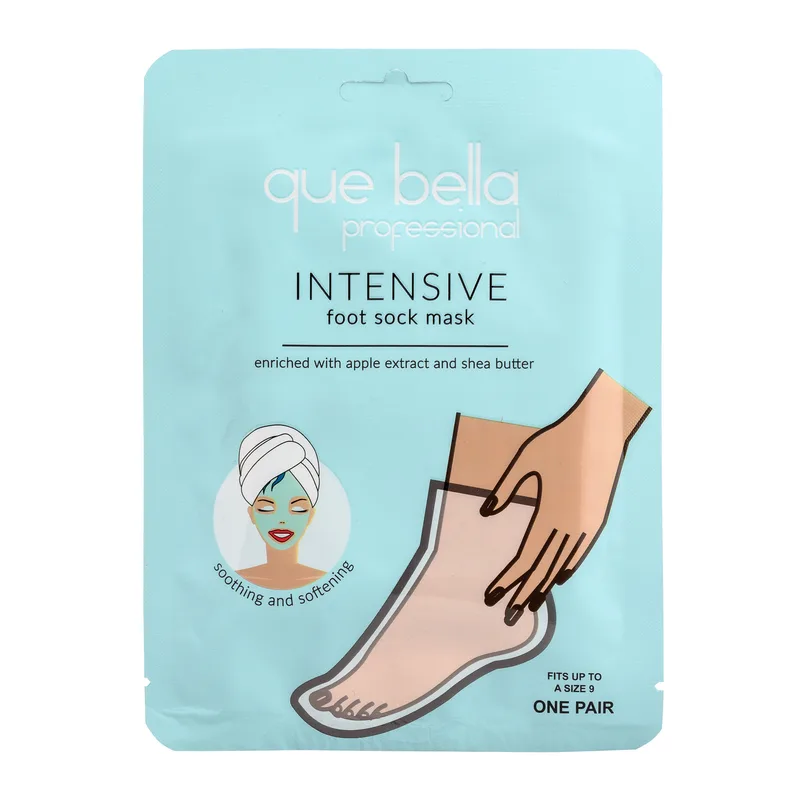 Intensive Foot Mask: Moisturizing, Softening, Contains Shea Butter, Paraben-Free