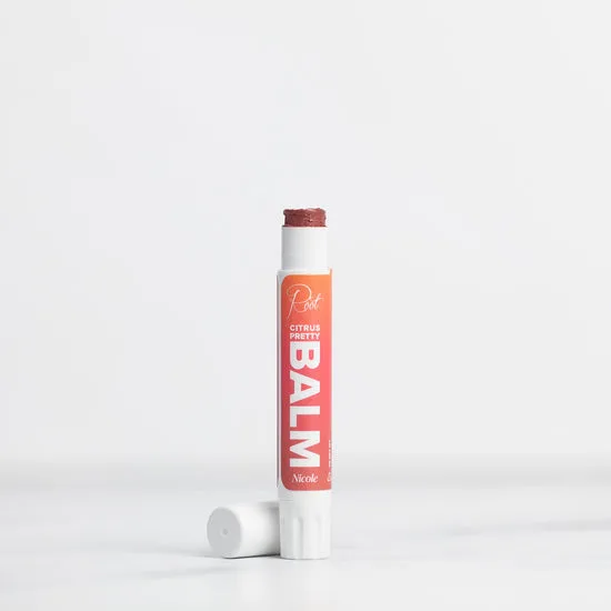 Citrus Pretty Balm 100% Natural Vegan Tinted Lip Balm, Nicole