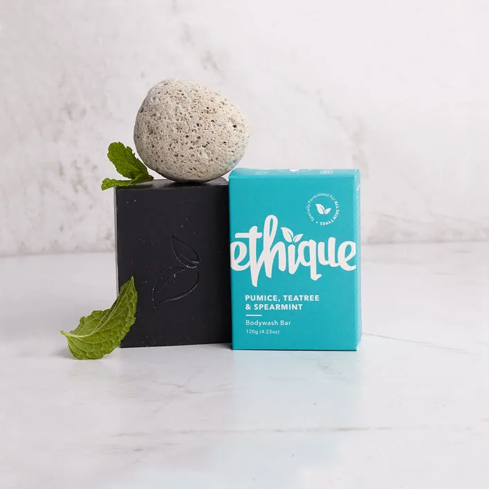 Exfoliating Soap Bar, Pumice, Tea Tree & Spearmint