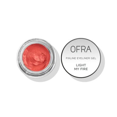 Cosmetics Fixline Eyeliner Gel, Light My Fire (2019 formulation)