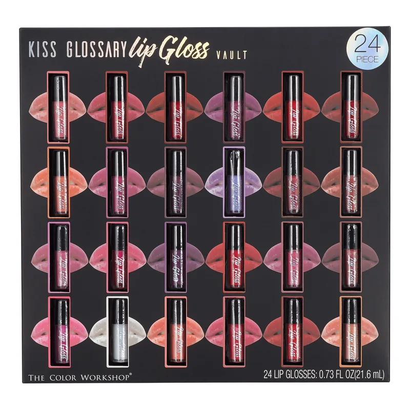 Kiss Glossary Lip Gloss Vault Piece (2020 formulation)