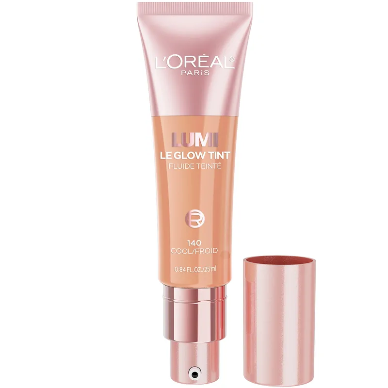 Lumi Le Glow Skin Tint Foundation Makeup, 140 Cool