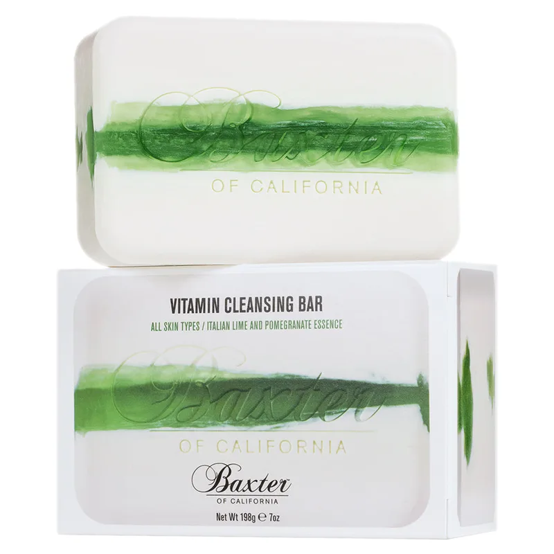 VITAMIN CLEANSING BAR, Italian Lime and Pomegranate Essence