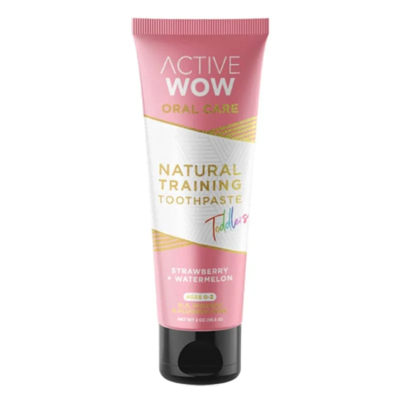 Natural Toddlers Toothpaste, Strawberry Watermelon