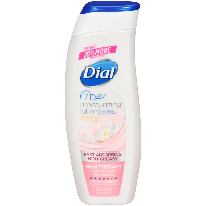 7 Day Moisturizing Lotion, Himalayan Pink Minerals (2020 formulation)