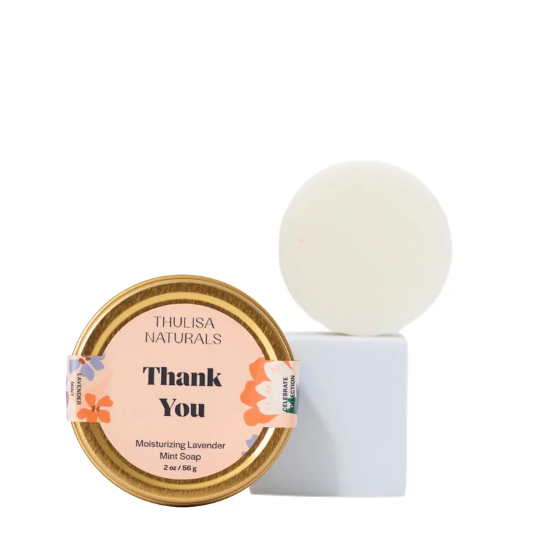 Shea Butter Hand and Body Soap, Thank You Lanvender Mint
