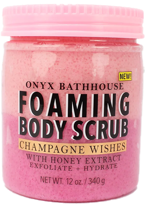 Bathhouse Sugar Scrub Champagne Wishes, Honey + Pear With Honey Extract (2020 formulation)