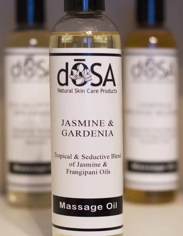 Massage Oil, Jasmine & Gardenia (2020 formulation)