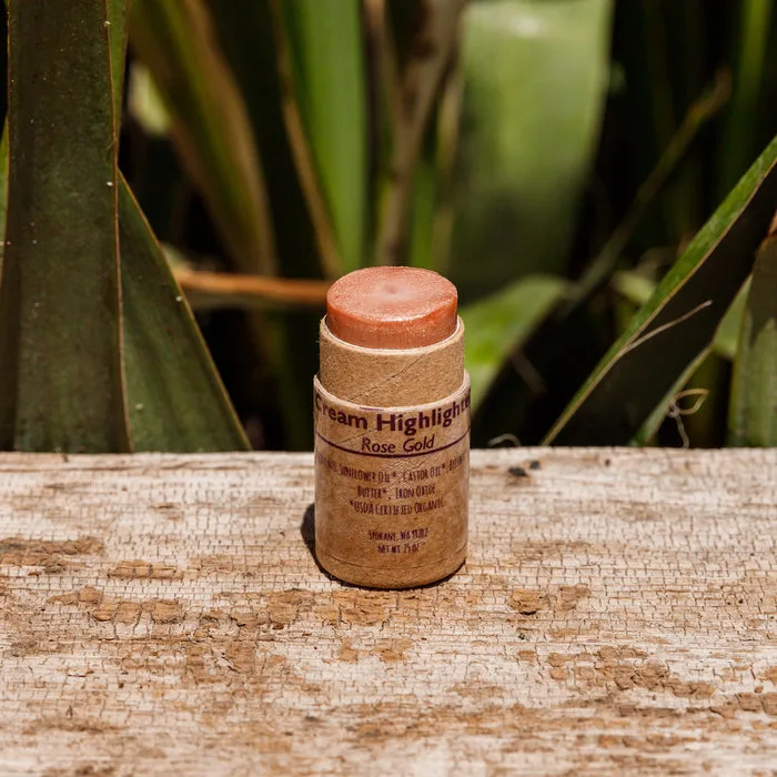 Mineral Lip & Cheek Stain, Rose Gold