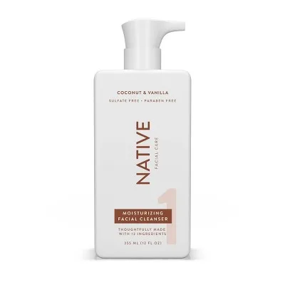 Moisturizing Facial Cleanser, Coconut and Vanilla