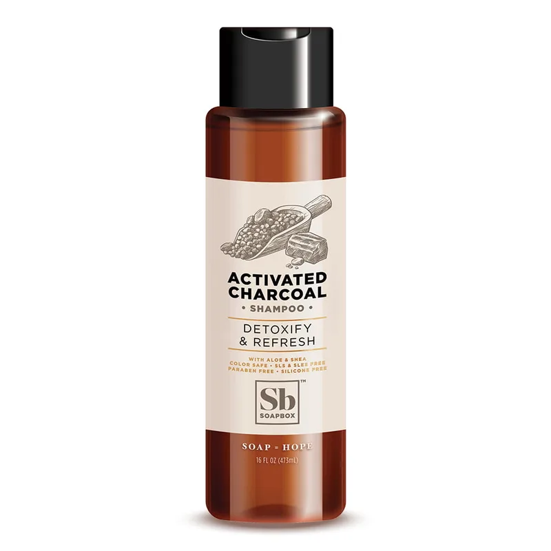 Detoxify & Refresh Activated Charcoal Shampoo