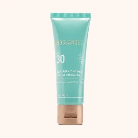 Squalane + Zinc Sheer mineral Sunscreen, SPF 30