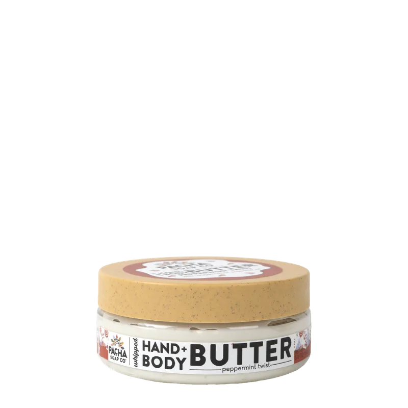 Co Whipped Hand + Body Butter, Peppermint Twist