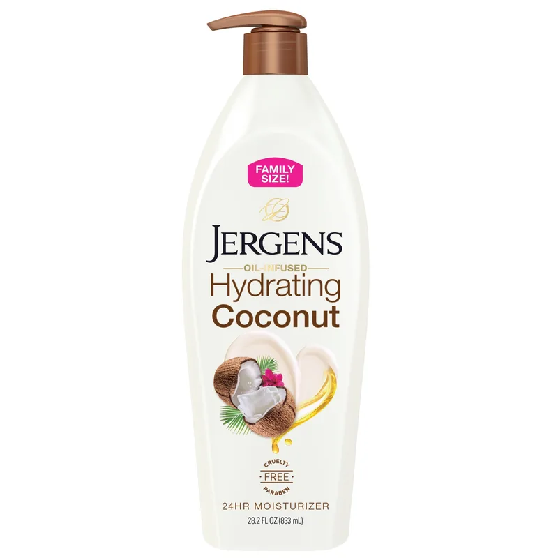 Hydrating Coconut Hand and Body Lotion for Dry Skin