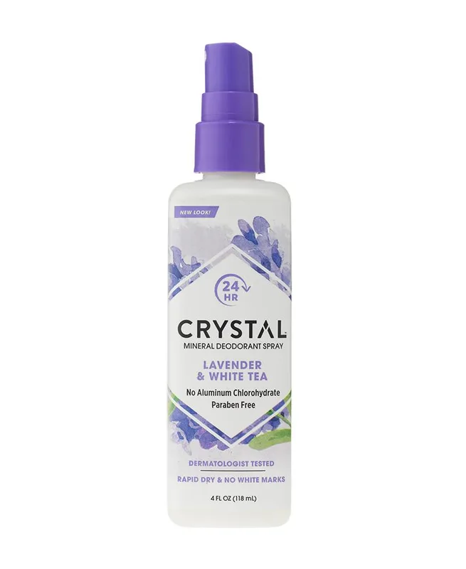Mineral Deodorant Spray, Lavender & White Tea