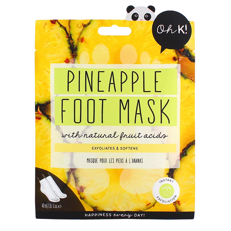 ! Pineapple Foot Mask