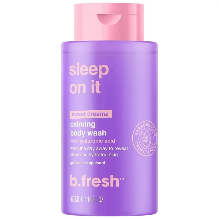 sleep on it calming body wash, sweet dreamz