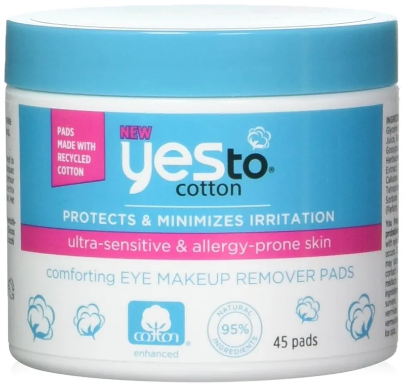 Cotton Comforting Eye Makeup Remover Pads (2019 formulation)