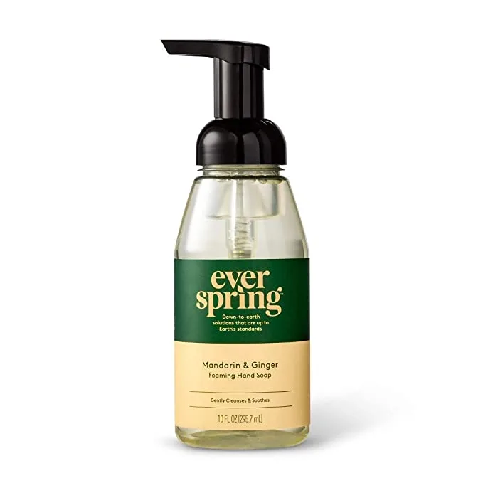 Spring Foaming Hand Soap, Mandarin & Ginger (2019 formulation)