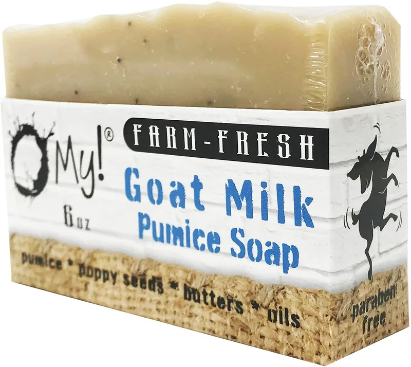 ! Goat Milk Pumice Soap (2018 formulation)