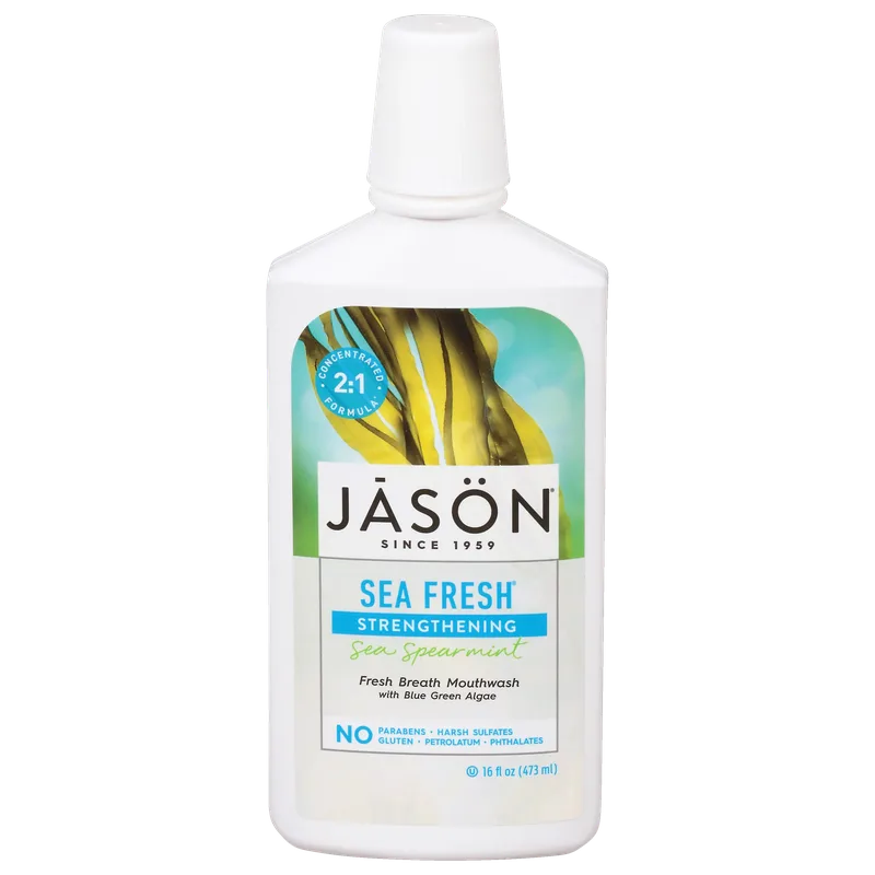Sea Fresh Strengthening Mouthwash, Sea Spearmint (2020 formulation)
