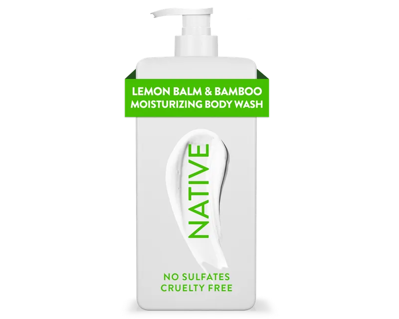 Lemon Balm & Bamboo Moisturizing Body Wash