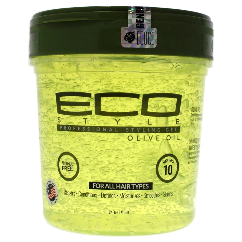 Moisturizing & Shine Enhancing Hair Styling Gel with Olive Oil