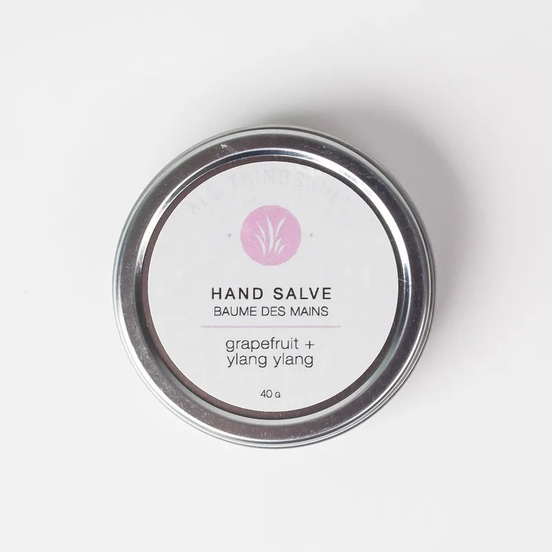 Hand Salve, Grapefruit + Ylang Ylang