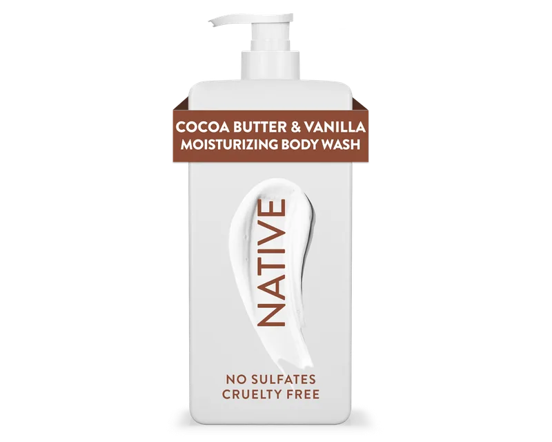 Cocoa Butter & Vanilla Moisturizing Body Wash
