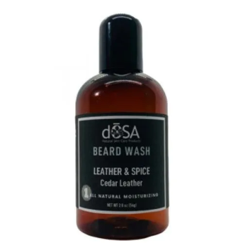 Beard Wash, Leather & Spice (2020 formulation)