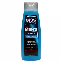 VO5 Men's 3-in-1 Shampoo, Conditioner & Body Wash, Ocean Surge (2019 formulation)