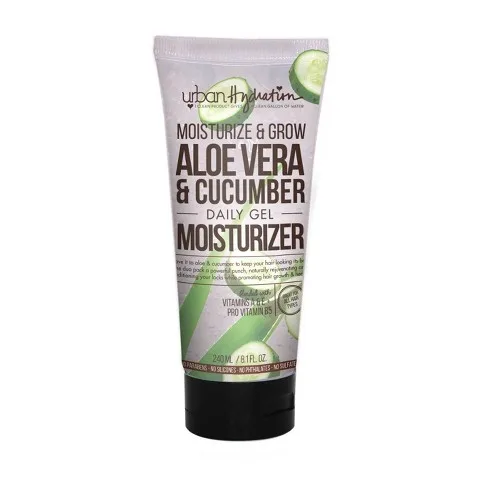 Moisturize & Grow Daily Gel Moisturizer, Aloe Vera & Cucumber