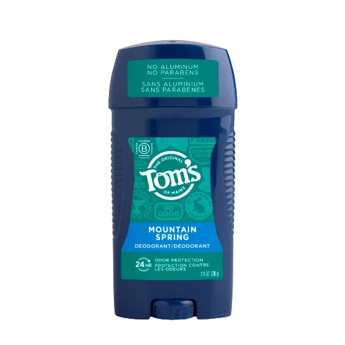 Long Lasting Aluminum Free Natural for Men Mountain Spring Deodorant