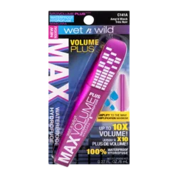 Max Volume Plus Waterproof Mascara, Amp'd Black