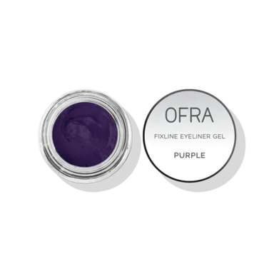 Cosmetics Fixline Eyeliner Gel, Purple (2019 formulation)