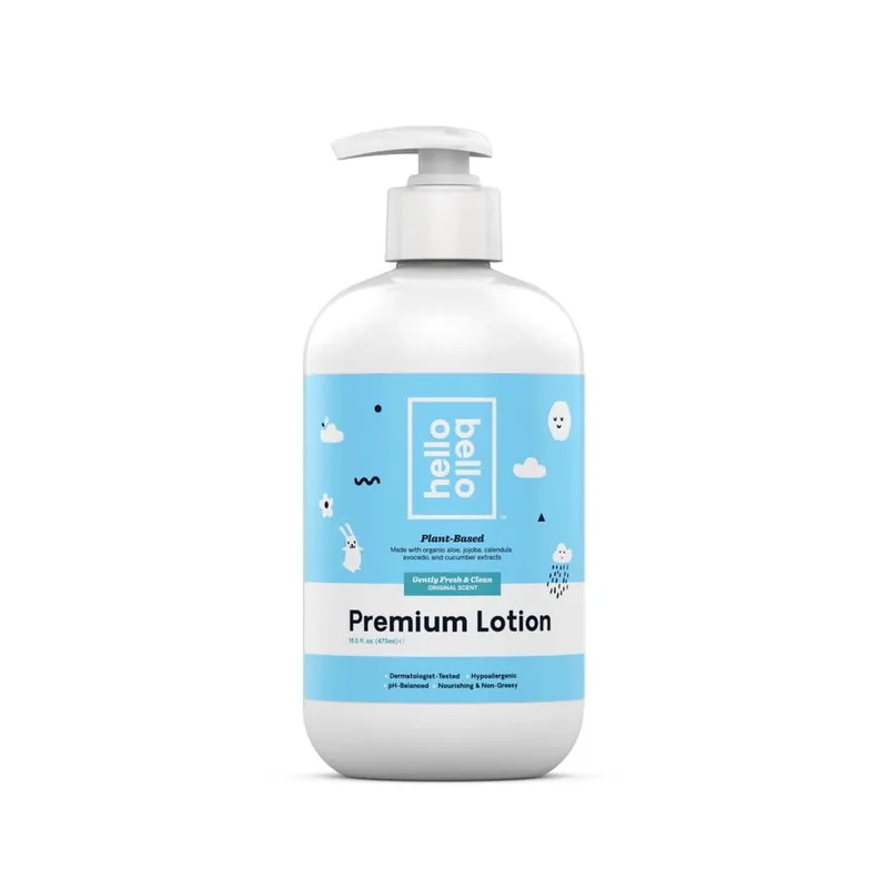 Fresh & Clean Baby Lotion, Gentle for Infants & Kids, All Skin Types