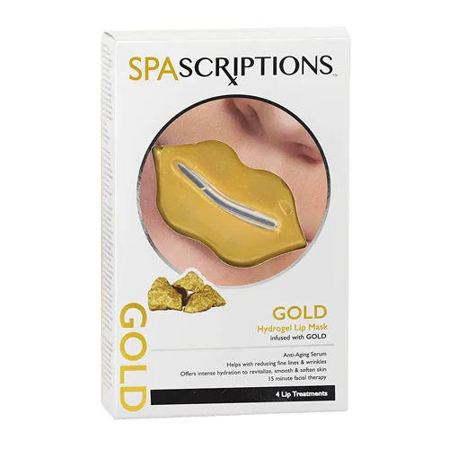 Hydrogel Lip Mask, Gold