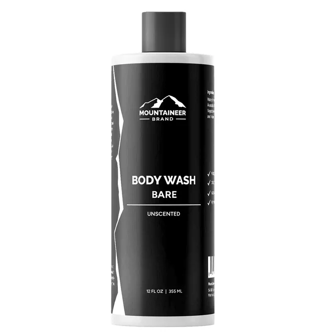 Natural Body Wash, Bare